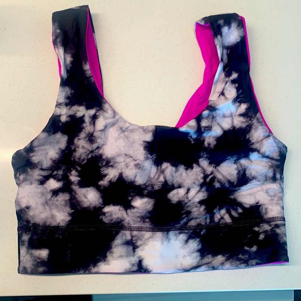Fabletics reversible sports bra, worn once